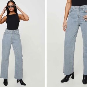 Princess Polly Kalinda Denim Jeans US 6 BNWT